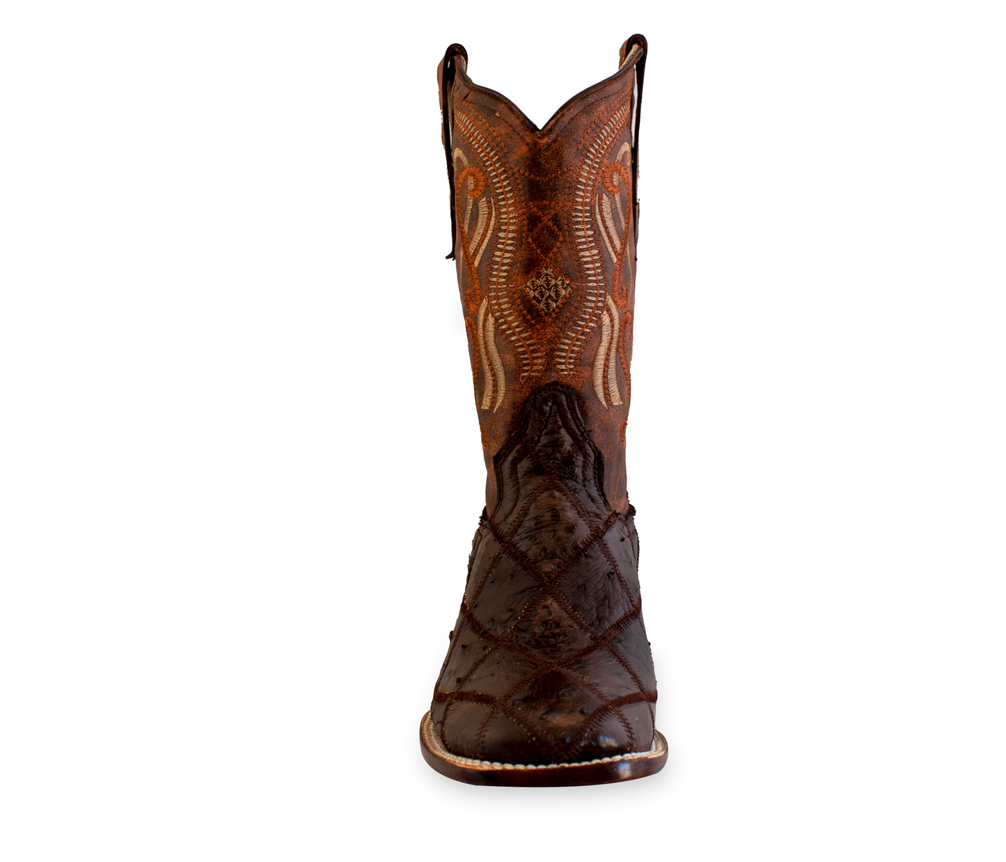 BOTA AVESTRUZ ROMBOS