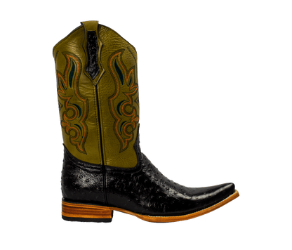 BOTA AVESTRUZ GRABADO