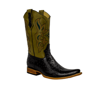 BOTA AVESTRUZ GRABADO