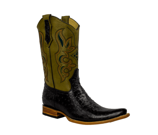 BOTA AVESTRUZ GRABADO
