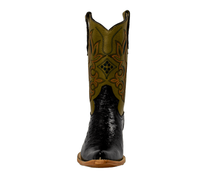 BOTA AVESTRUZ GRABADO