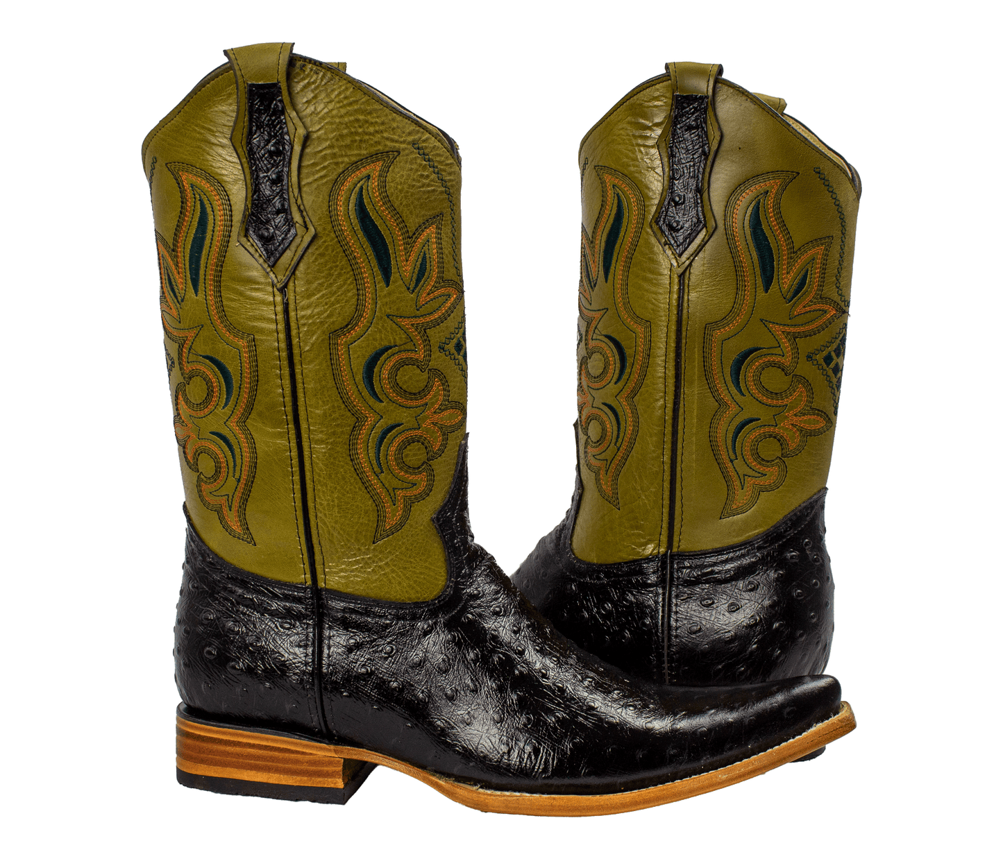 BOTA AVESTRUZ GRABADO