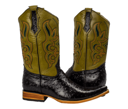 BOTA AVESTRUZ GRABADO