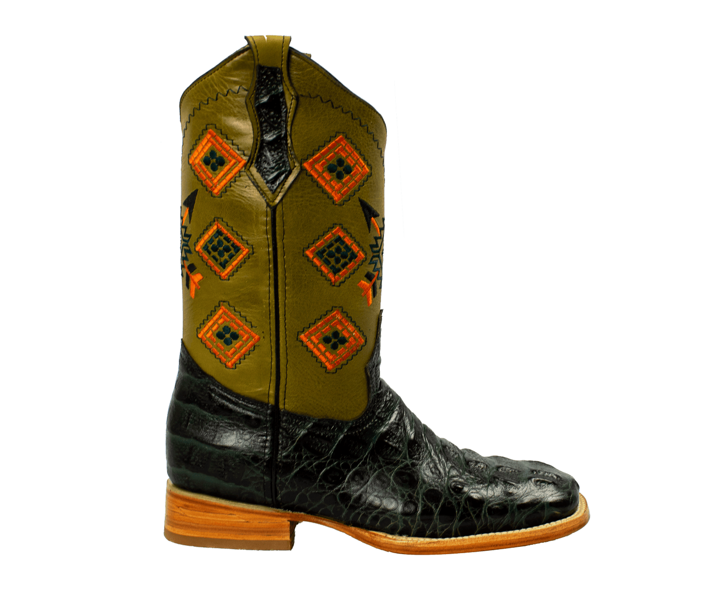 BOTA VAQUERA COCODRILO