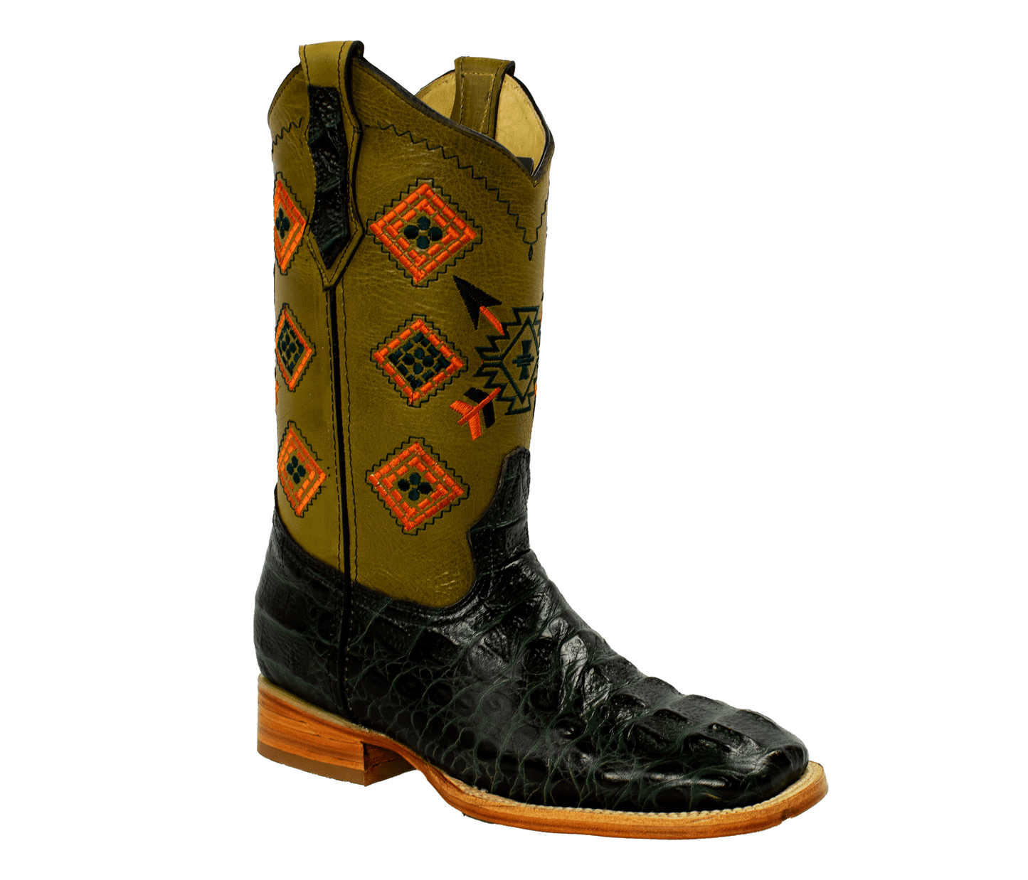 BOTA VAQUERA COCODRILO