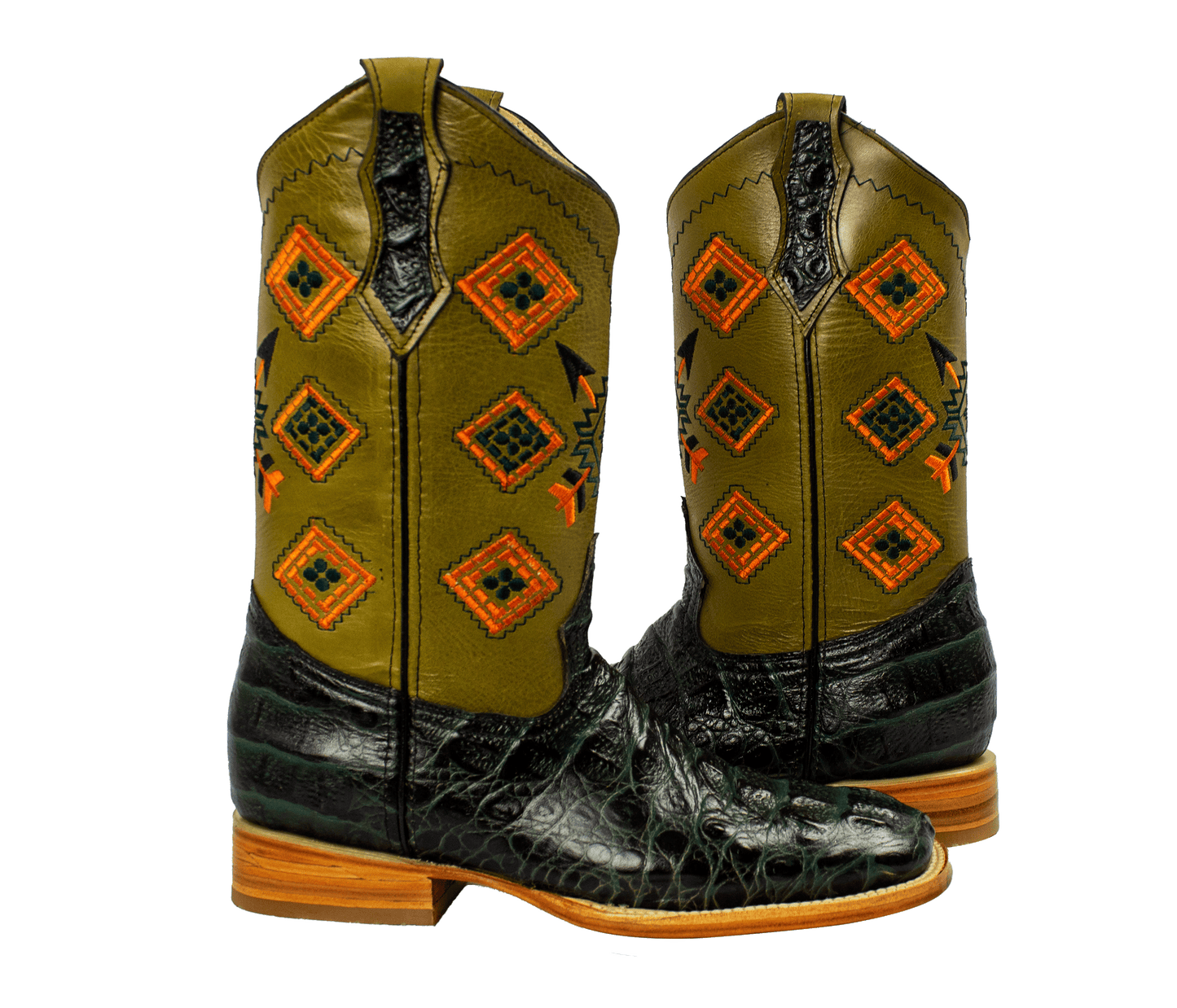 BOTA VAQUERA COCODRILO
