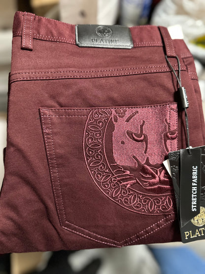 PANTALON PLATINI VINO