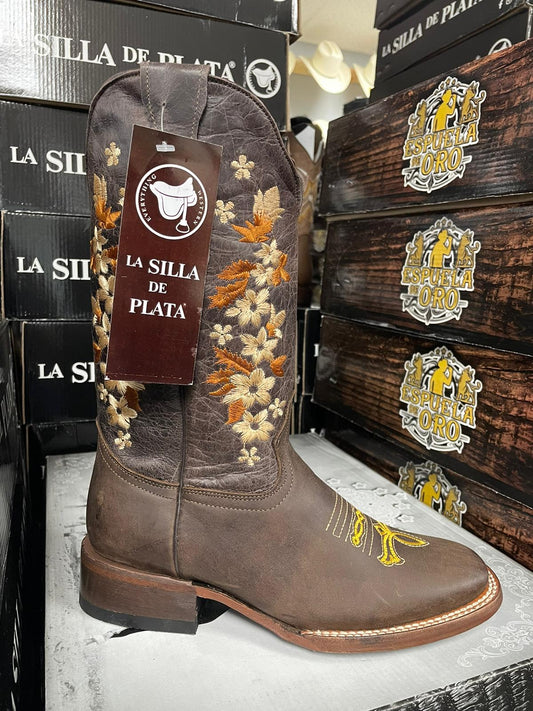 BOTA DAMA FLORES