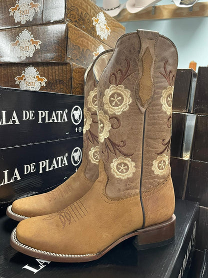 BOTA VAQUERA PETALOS
