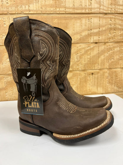 VAQUERITO PIEL CREYZY COLOR CHOCOLATE HORMA RODEO JR