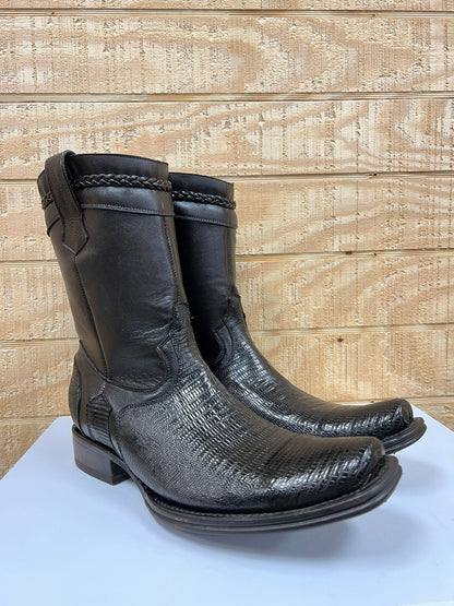 BOTA PIEL ORIGINAL ARMADILLO FORRO RES TUBO PIEL DE CABRA SUELA DE CUERO
