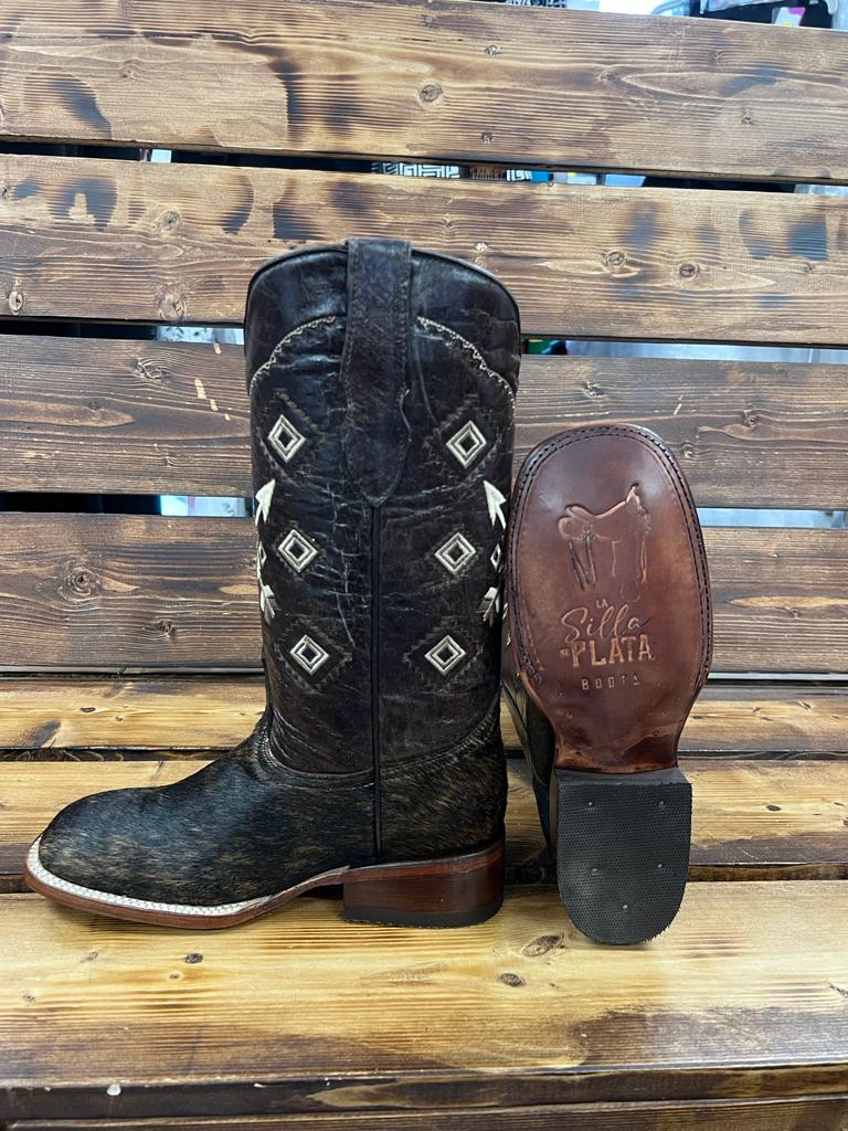 ESTILO FLECHAS PELO TIGRE RES SUELA CUERO RES HORMA TIPO BULL DOG TACON BAJO