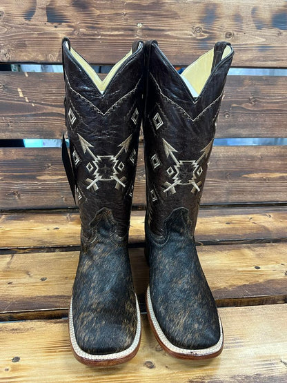 ESTILO FLECHAS PELO TIGRE RES SUELA CUERO RES HORMA TIPO BULL DOG TACON BAJO