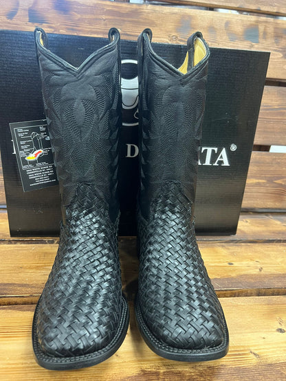 842 PETATILLO RES COLOR NEGRO SUELA DE CUERO