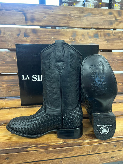 842 PETATILLO RES COLOR NEGRO SUELA DE CUERO