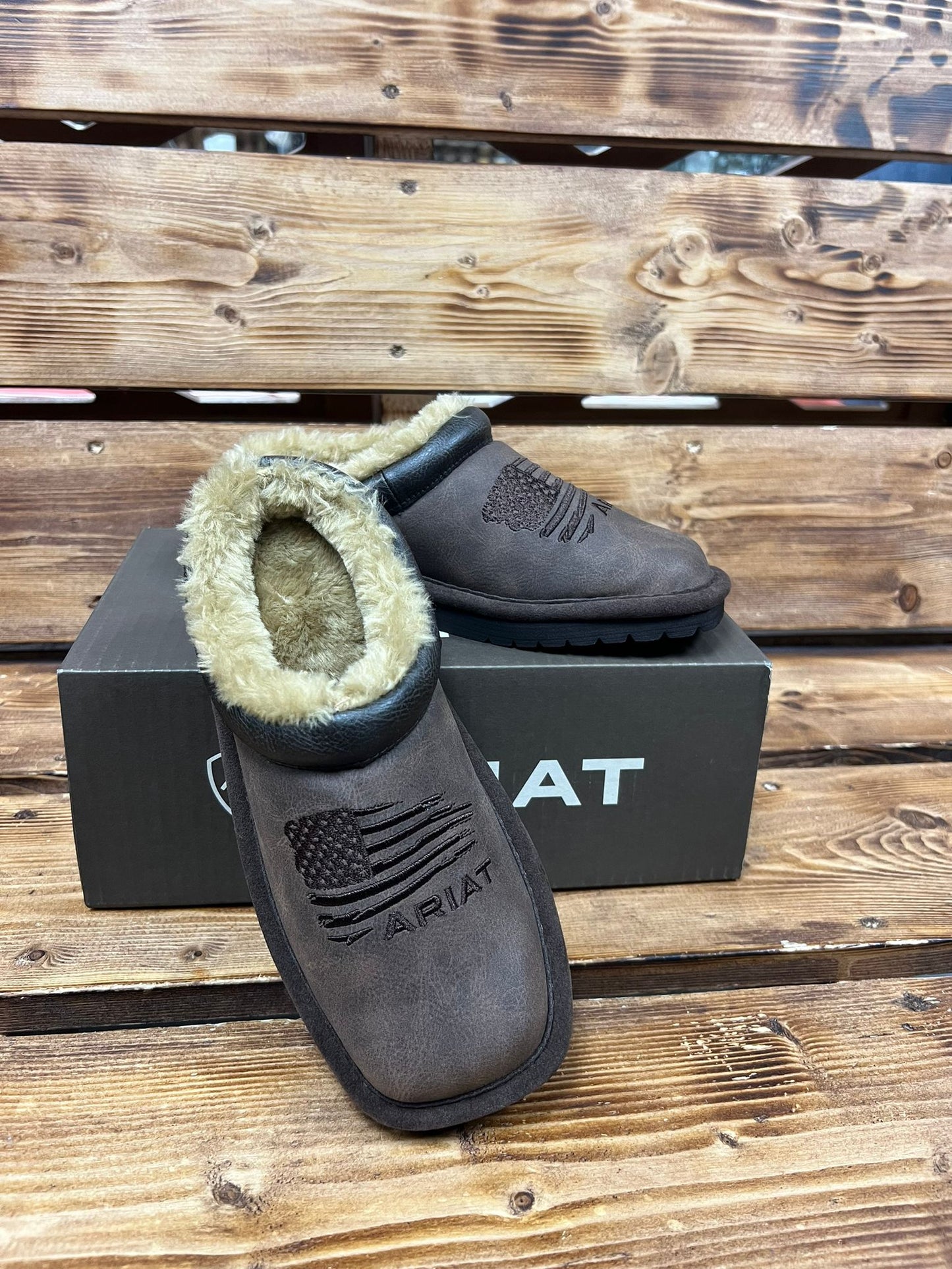 BOYS PATRIOT SLIPPER