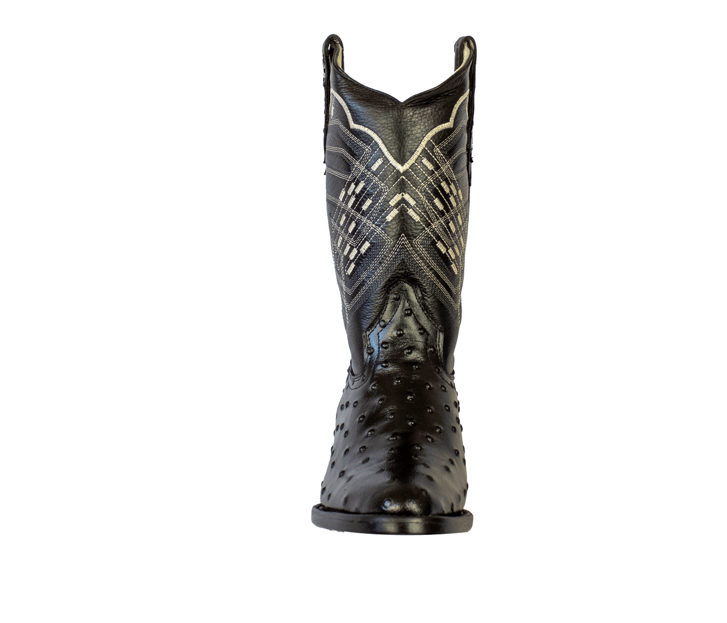 BOTA VAQUERA AVESTRUZ OVAL