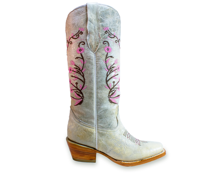BOTA ESPIGA ROSA/CAFE