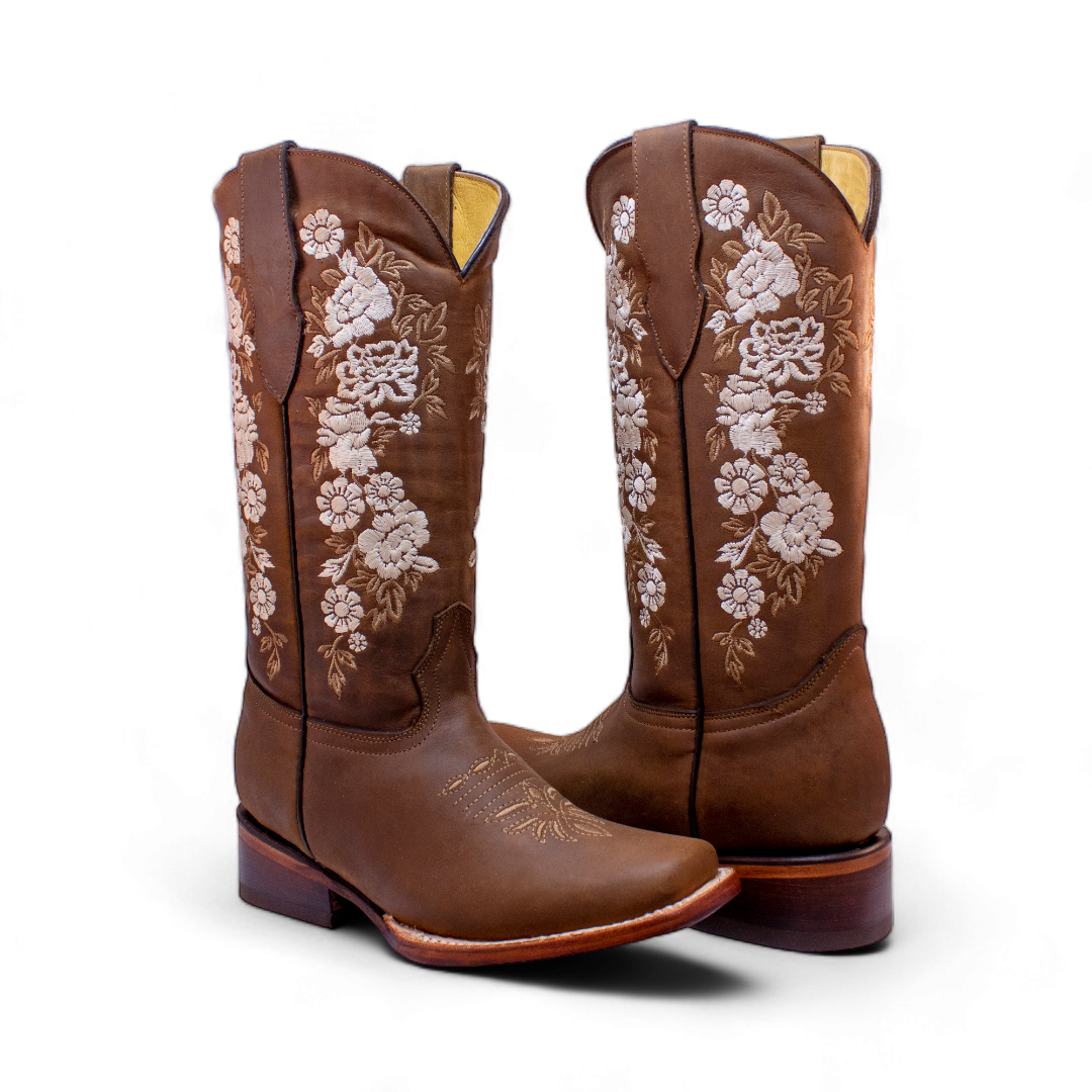BOTA VAQUERA MARGARITA RAMILLETE PITA
